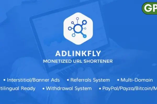 AdLinkFly 6.5.3 – Monetized URL Shortener