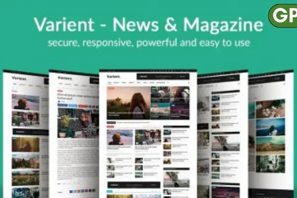 Varient 1.7.1 – News & Magazine Script